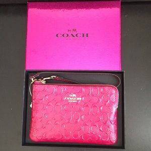 Coach purse/ wristlet